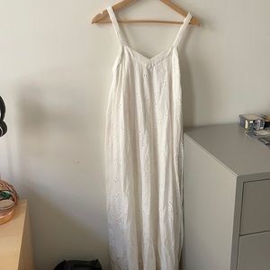 Hatch White maxi dress